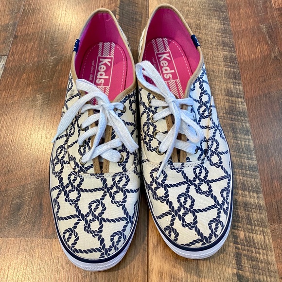 KED'S Champion Nautical Knot Lace Up Sneakers - Picture 2 of 8